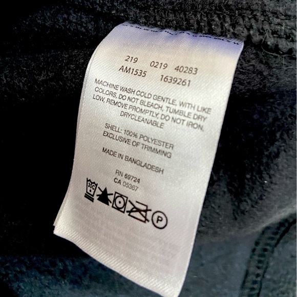 Columbia navy fleece vest - Picture 3 of 5